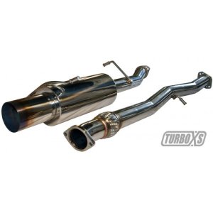 Subaru Impreza Performance Exhaust - Turbo XS - Catback - Blued - `02-`07